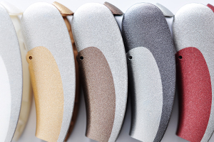 Pad printed housings for hearing aids - made by Wohlrab.
